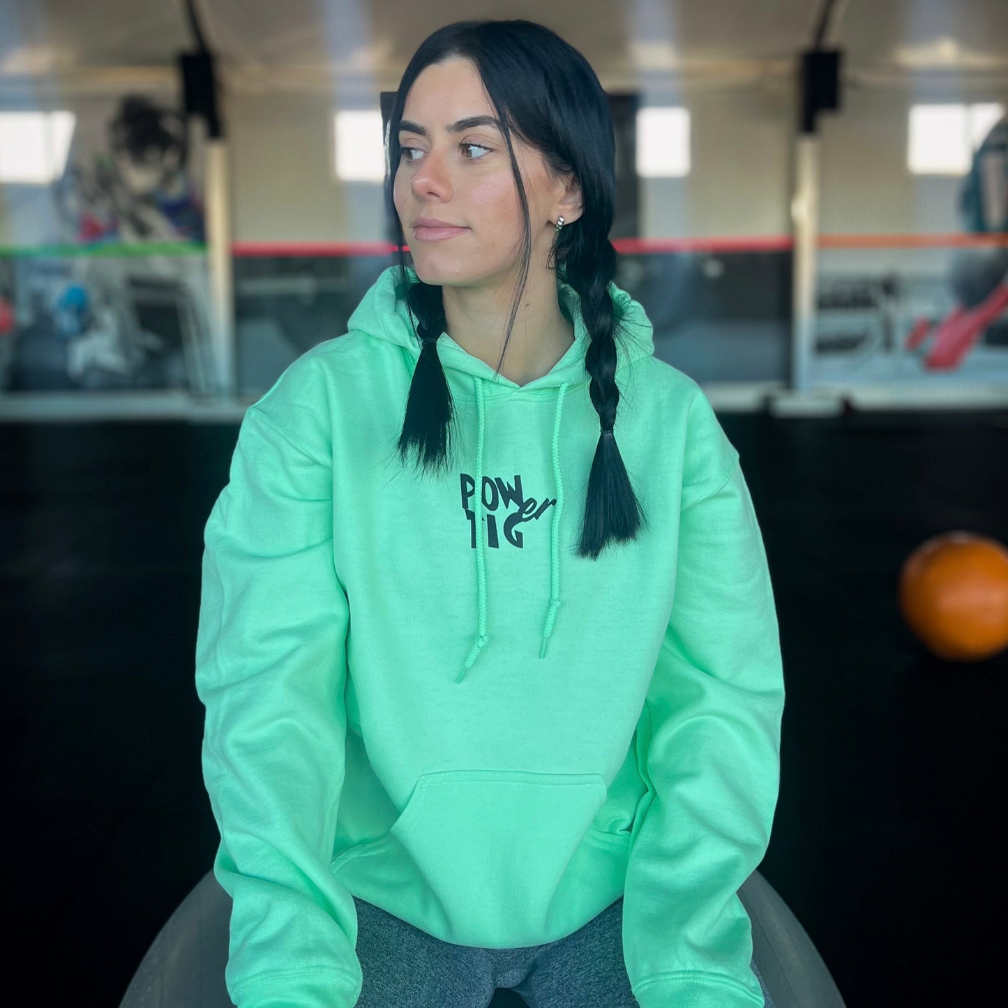 HOODIE - MINT GREEN
