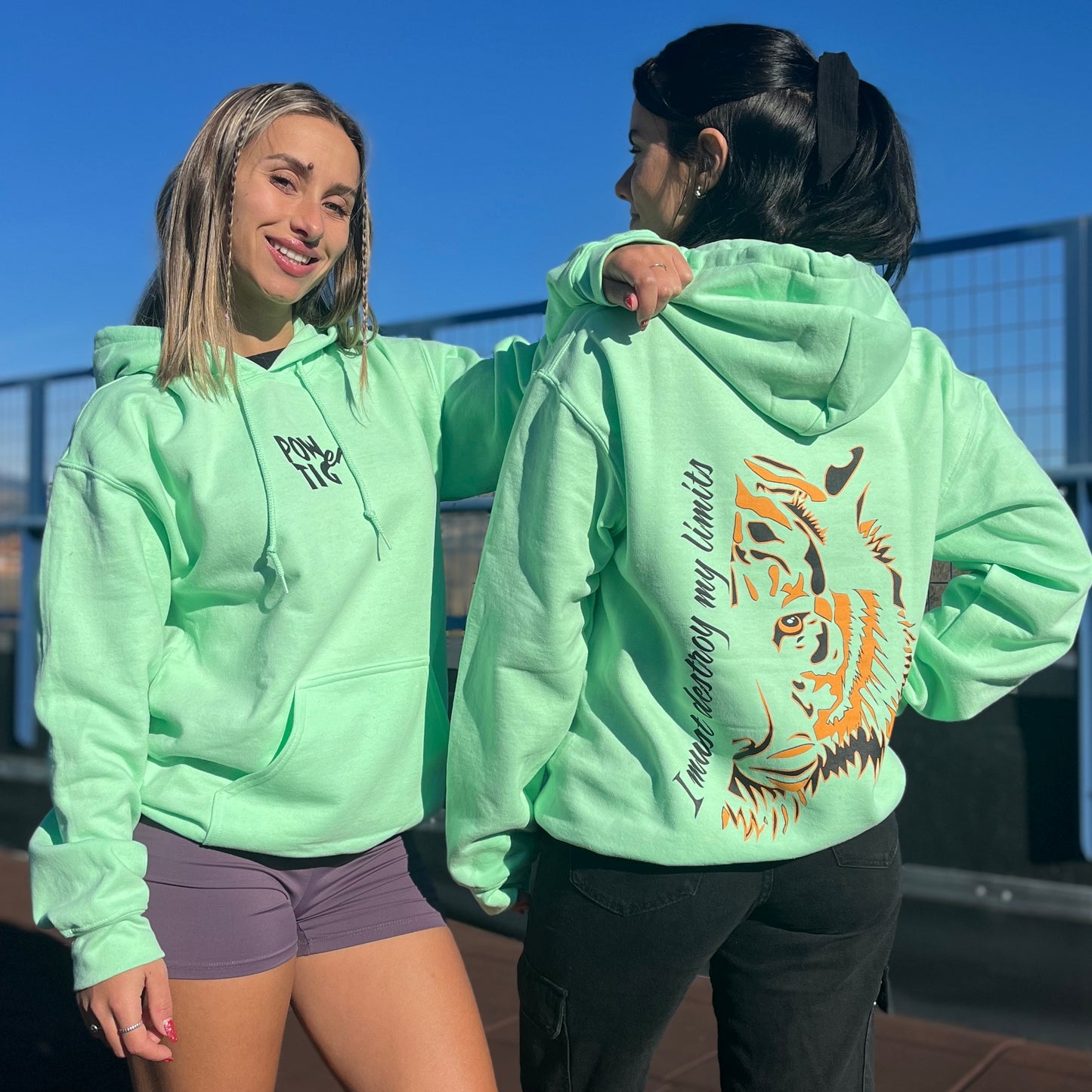 HOODIE - MINT GREEN