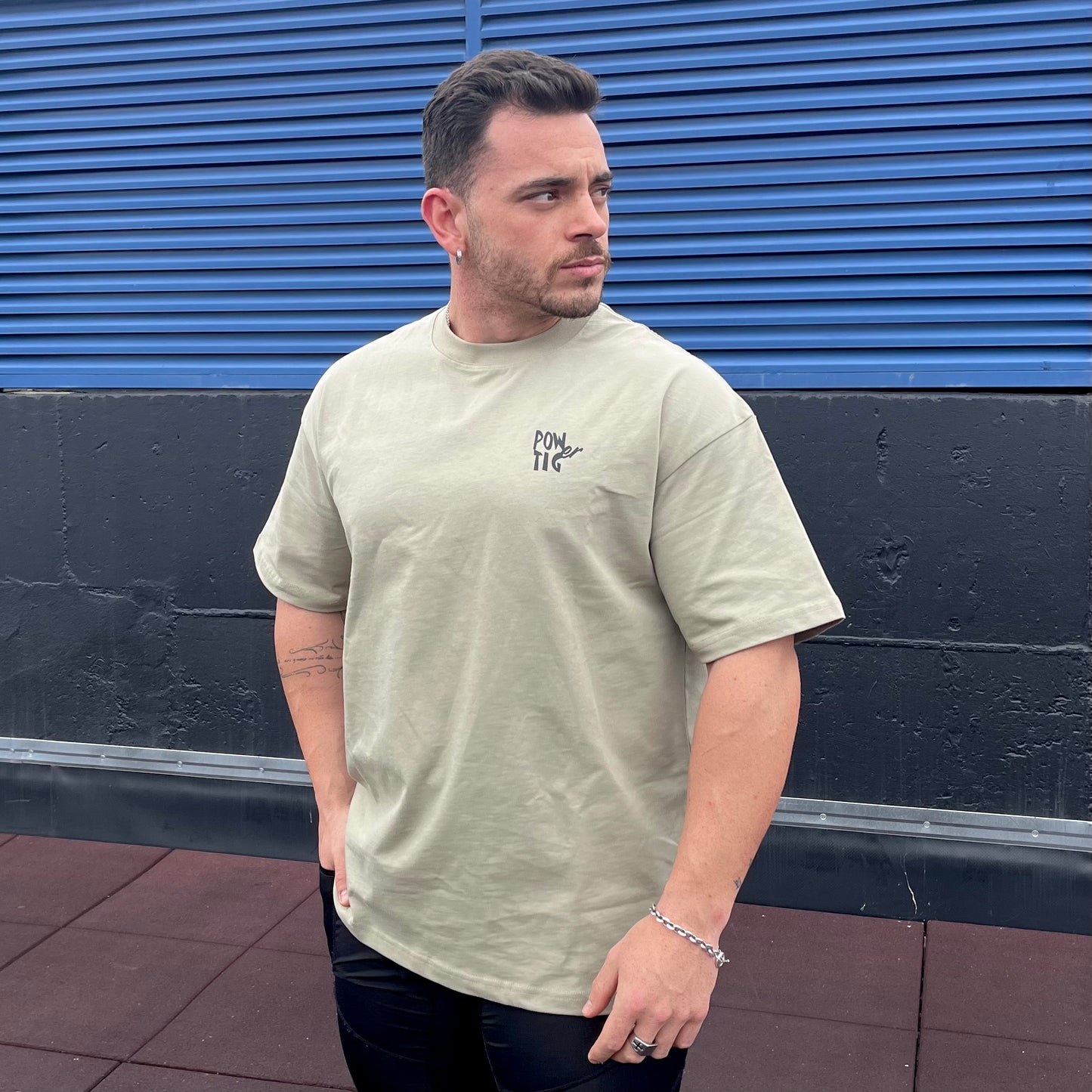 CAMISETA OVERSIZE - MILITARY GREEN