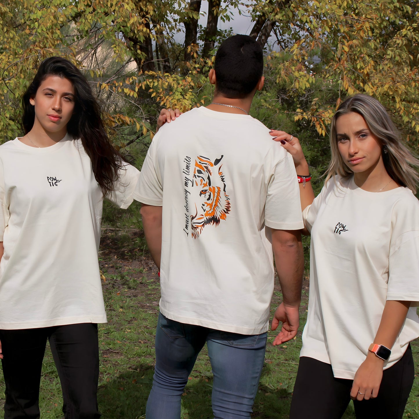 CAMISETA OVERSIZE - NATURAL RAW