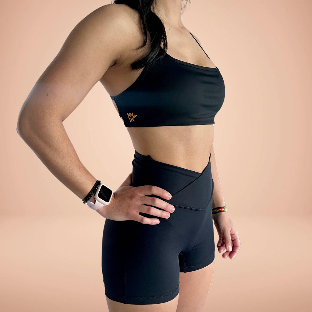 WOMEN SHORTS - BLACK